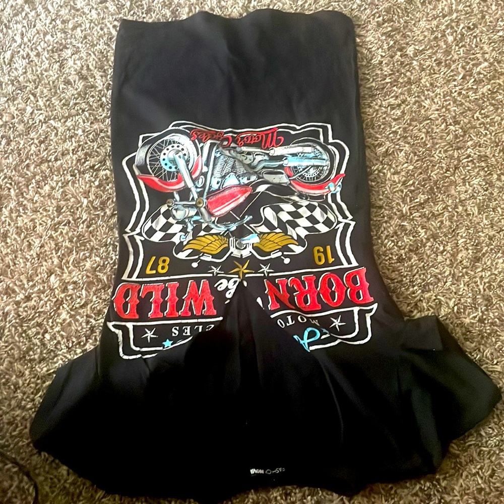 Destroyed Graphic Dress